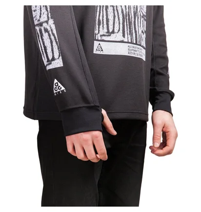 Nike ACG Waffle Longsleeve (Schwarz)