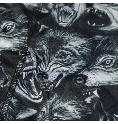 Raised by Wolves Wolf Pack Facemask (Schwarz)