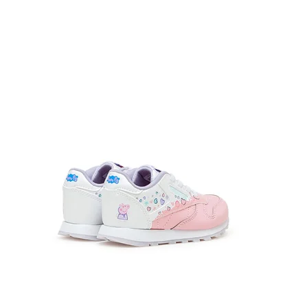 Reebok Infants x Peppa Pig Classic (Weiß / Rosa)