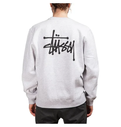 Stüssy Basic Stüssy Crew (Grau)