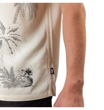 Stüssy Palm Tree Shirt (Creme)