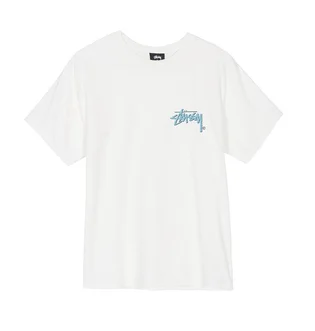 Stüssy Stock C. Pig Dyed Tee (Weiß)