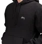 Stüssy Stock Logo Hood (Schwarz)