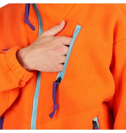 The North Face CTAE Fleece Full Zip Jacket (Orange)