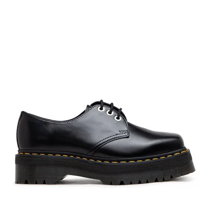 Dr. Martens 1461 Quad Squared Toe Leather Shoes (Schwarz)