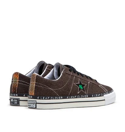 Converse x Patta Four-Leaf Clover One Star Pro Low Top (Braun / Weiß)