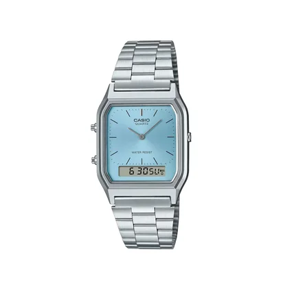 Casio AQ-230A-2A1MQYES (Silber / Blau)