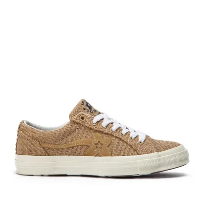 Converse x Golf Le Fleur One Star OX (Curry / Curry / Beige)