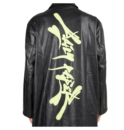 Daily Paper Leeto Long Jacket (Schwarz)