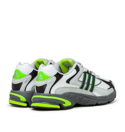 adidas Response CL (Grau / Weiß / Lime)