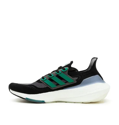 adidas Ultraboost 21 (Schwarz / Grün)