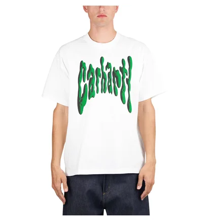 Carhartt WIP S/S Goo T-Shirt (Weiß / Grün)