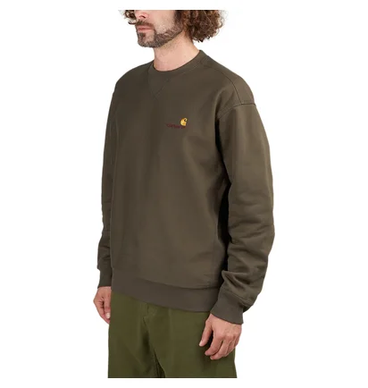 Carhartt WIP American Script Sweatshirt (Grün)