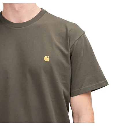 Carhartt WIP S/S Chase T-Shirt (Dunkelgrün)