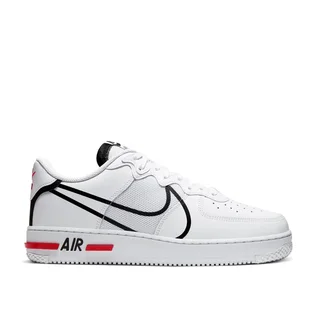 Nike Air Force 1 React (Weiss / Rot)