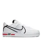 Nike Air Force 1 React (Weiss / Rot)