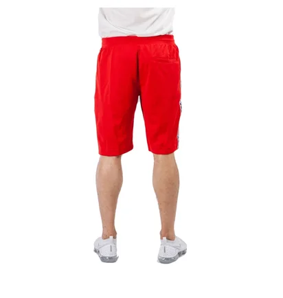 Nike NSW Taped Poly Shorts (Rot / Weiß)