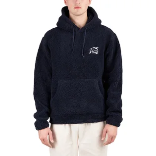 Parra Pencil Bird Polar Fleece Hoodie (Navy)