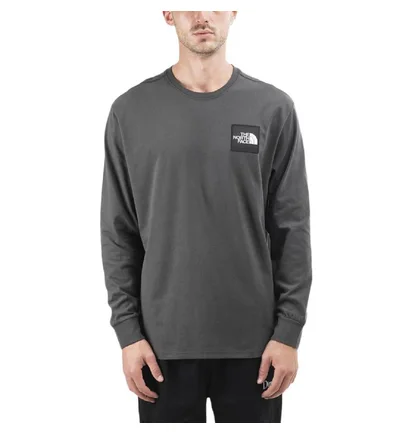 The North Face Boruda L/S Tee (Dunkelgrau)
