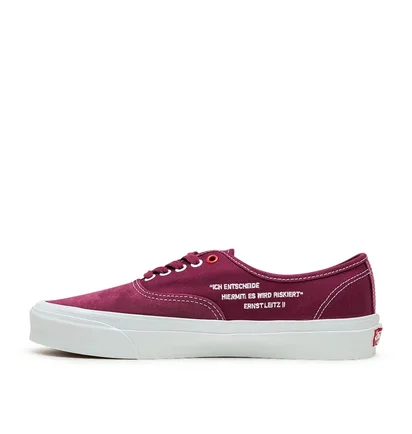 Vans Vault x Ray Barbee OG Authentic LX (Rot)