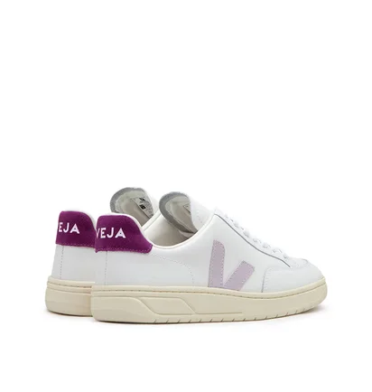 Veja WMNS V-12 Leather (Weiß / Rosa)