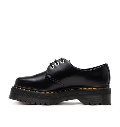 Dr. Martens 1461 Quad Squared Toe Leather Shoes (Schwarz)