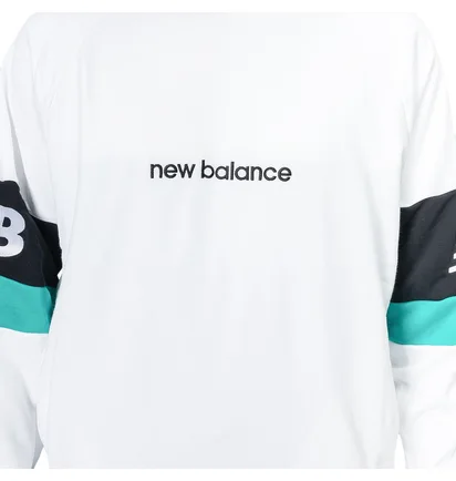 New Balance MT93503 WT NB Athletic Classic Hoodie (Weiß)