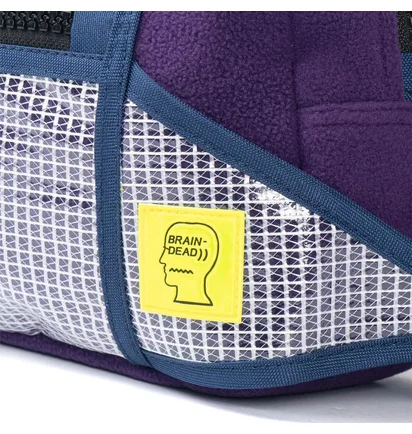 Brain Dead Sherpa Rush Hour Fanny Pack Bag (Lila / Navy)