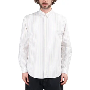 Carhartt WIP L/S Dabney Shirt (Weiß / Multi)