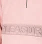 Pleasures Decline Quarter Zip Pullover (Rosa)