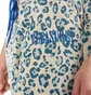 Pleasures Eclipse Cheetah Beach Pants (Cream / Blau)
