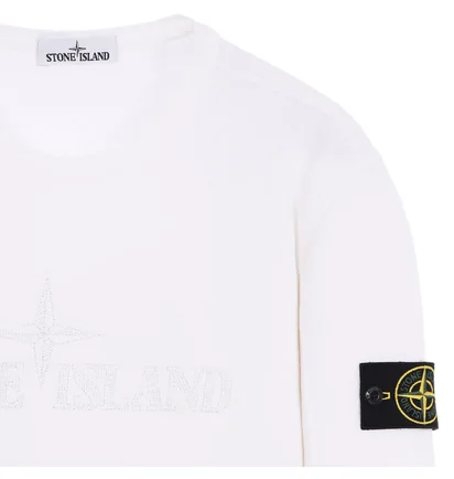 Stone Island Sweat Shirt (Weiß)