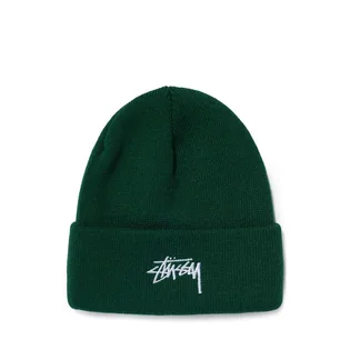 Stüssy Stock Cuff Beanie (Grün)