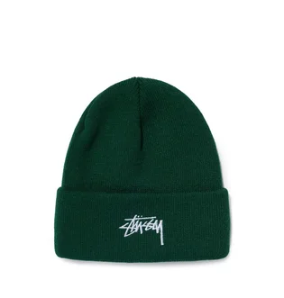 Stüssy Stock Cuff Beanie (Grün)