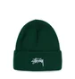 Stüssy Stock Cuff Beanie (Grün)