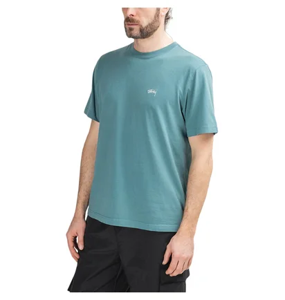 Stüssy Stock Logo Tee (Blau)