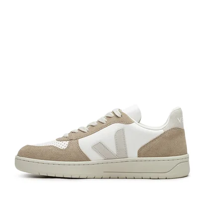 Veja V-10 Leather (Beige / Braun)