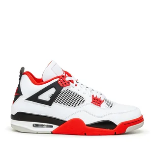 Air Jordan 4 Retro 'Fire Red' (Weiß / Rot)