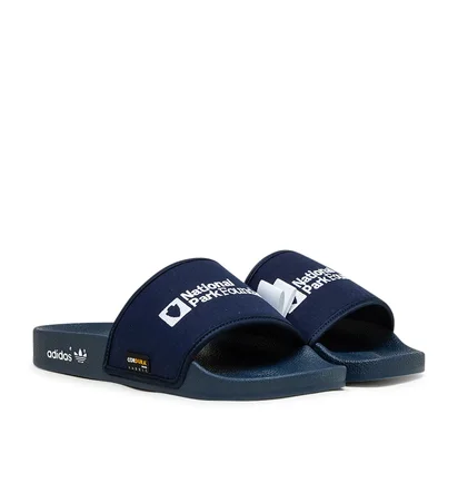 adidas x National Park Foundation Adilette (Navy / Weiß)