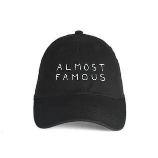 NASASEASONS Cap 'Almost Famous' (Black / White)