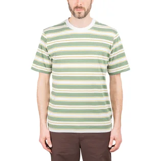 Norse Projects Johannes Multi Stripe T-Shirt (Grün / Weiß)
