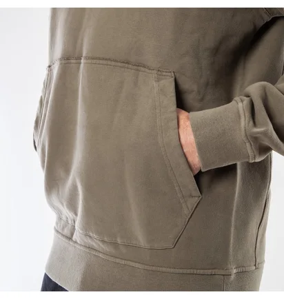 Stone Island Hooded Sweater (Oliv)