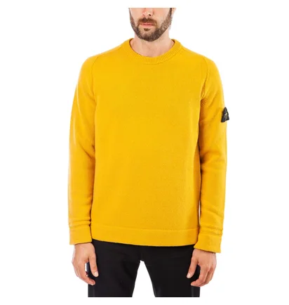 Stone Island Knitwear Sweat Shirt (Senfgelb)