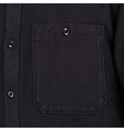 The North Face M Valley Twill-Flanell Shirt (Schwarz)