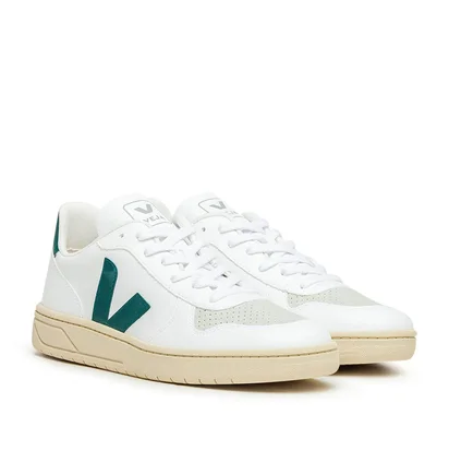 VEJA Pack Man V-10 CWL WHITE BRITTANY (Weiß / Grün)