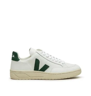Veja WMNS V-12 Leather (Weiß / Grün)