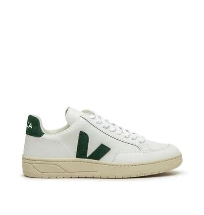 Veja WMNS V-12 Leather (Weiß / Grün)
