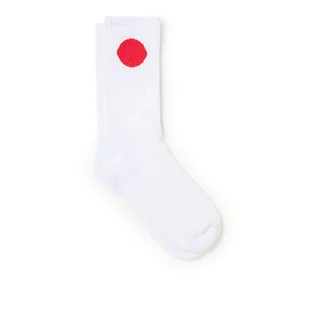 Edwin x Democratique Japanese Sun Socks (Weiss)