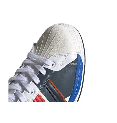 adidas Superstar 'Starting Five' (Weiß / Blau / Rot)