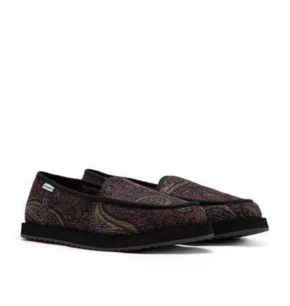 Carhartt WIP Paisley Slippers (Schwarz / Braun)